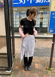 VEIL WRAP SKIRT