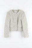 Bare Me Boucle Crop Jacket