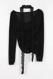 Holic See-Through Scarf Tee
