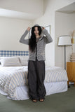 Fine nylon cargo pants