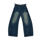 Carbon Washed Balloon Denim