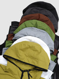 Mate diagonal hood vest