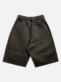 Maze Pintuck Bermuda Pants