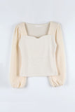 Reuben color matching puff top