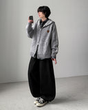 Hilson Knit Hood Zip-Up