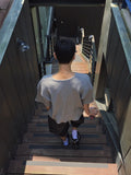 Russel Two Button Carpenter Bermuda Pants