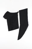 Three Way Shoulder Wrap Tee