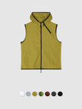 Mate diagonal hood vest