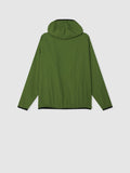 Mate diagonal hood windbreaker