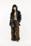 Cargo printed military pants