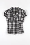 Pimp frill short sleeve shirt