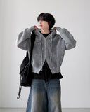 Hitori Net Hood Zip-up
