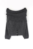 Dan open off-shoulder knit