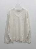 Summer Viscose V-neck Overfit Knit