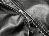 Symposium Hood Leather Jacket