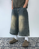 Vintage Double Knee Carpenter Bermuda Denim