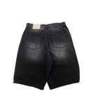 Dark Destroyed Damage Bermuda Denim