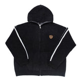 Hilson Knit Hood Zip-Up