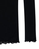 LINING SHEER TURTLE NECK T-SHIRT