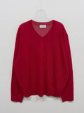 Summer Viscose V-neck Overfit Knit