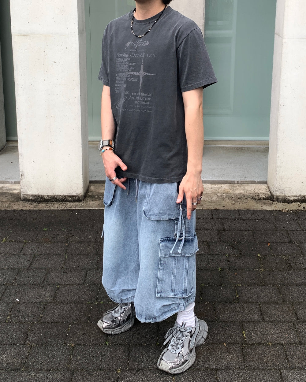 【KOOLOSET】Thorns Dirring Bermuda Denim KOOLOSET (クロゼット) - ソンズダーリングバミューダデニム