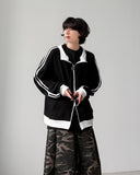 Keria Waffle Track Zip-up