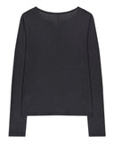 HOOK HENRY NECK LONG SLEEVE T-SHIRT