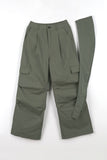 Belt Cotton Cargo Pants