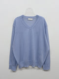 Summer Viscose V-neck Overfit Knit