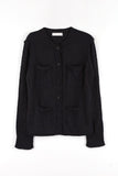 Out Pocket Slim Fit Cardigan