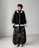 Keria Waffle Track Zip-up