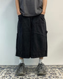 Vintage double knee bermuda pants