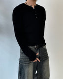 Slim Henley Knit