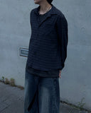 Textured Mono Check Shirt