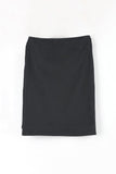 Front double wrap skirt