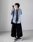 Apple Stripe Roll-up Shirt