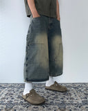 Vintage Double Knee Carpenter Bermuda Denim