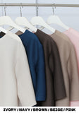 [Premium] Pleated Boxy Short Sleeve T-shirt