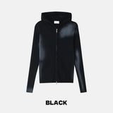 Kennen Spray Hood Knit Zip-Up