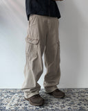 Deep Dyeing Cargo Pocket Pants