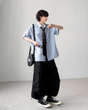 Apple Stripe Roll-up Shirt