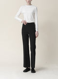 [Premium] Pudding Wool Silk Layered Long Sleeve T-shirt