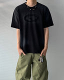 Dirty Spray Logo Half Knit