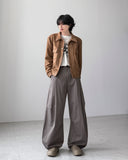 Louis Suede Crop Jacket