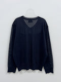 Summer Viscose V-neck Overfit Knit