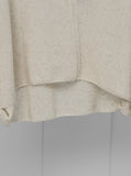 [Premium] Whole Garment Ash One Button Cardigan