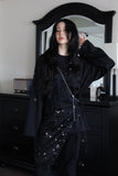 Eyelet Punching Box Tee