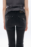 Iska stud bootcut pants