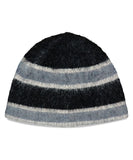 HAIRY STRIPE BEANIE