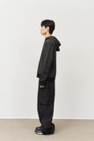 Cole Cropped Dyeing Zip Hoodie